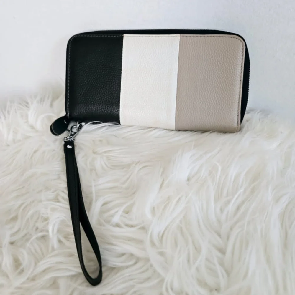 Large Capacity Multi Card Holder Stylish Wristlet Wallet Purse 🌴